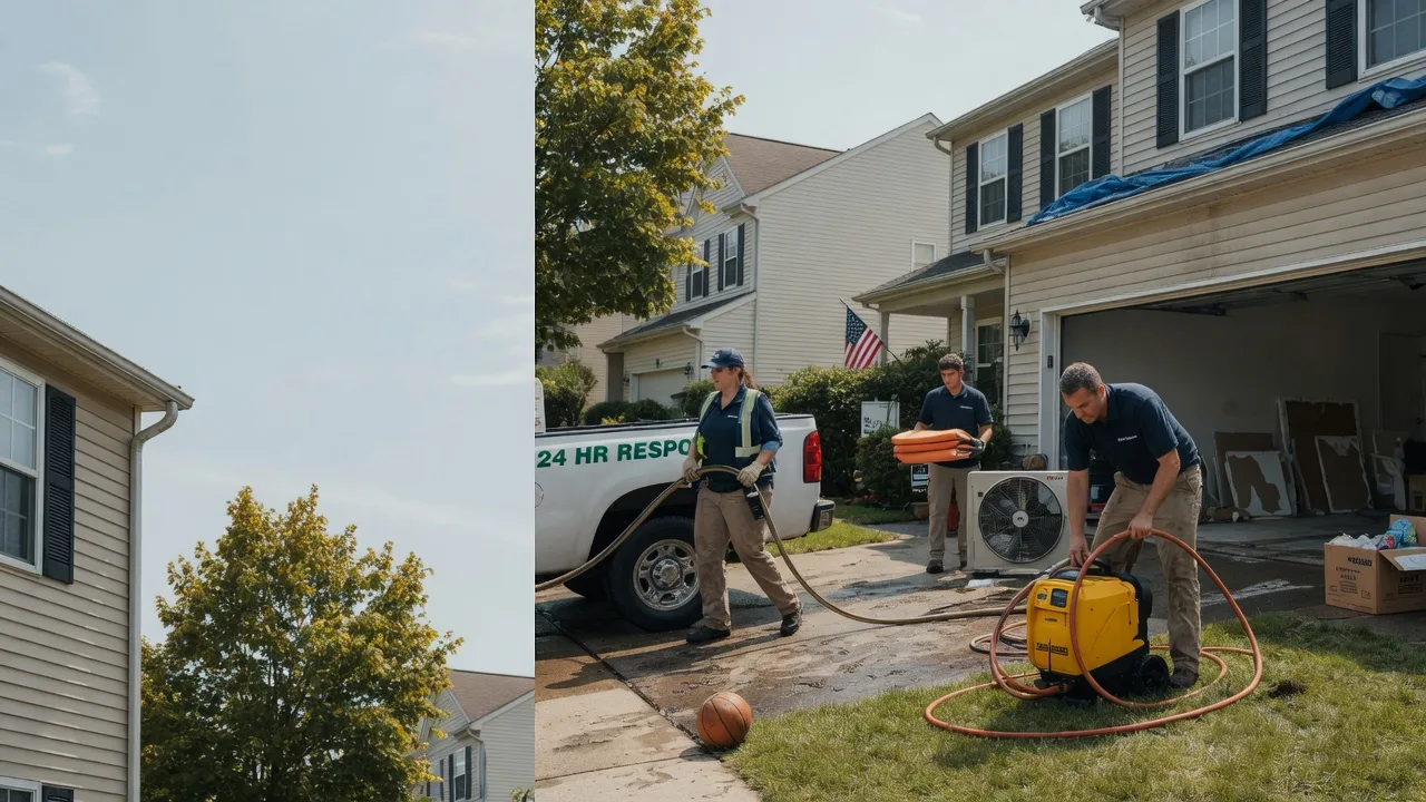 Emergency Water Damage Restoration in Effort, PA near me
